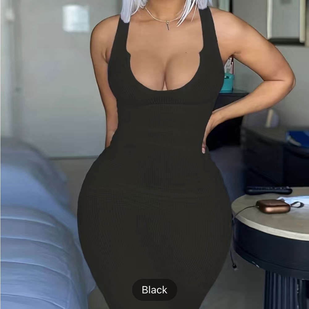 bodycon ankle length dress